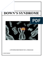 Down's Syndrome Invetigsatory Project