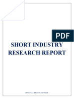 Short Industry Research Report