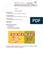 3ER AÃ O, BIOLOGIA, III Guia Pedagogica TURNO MAÃ - ANA ESCOLAR 2020-2021