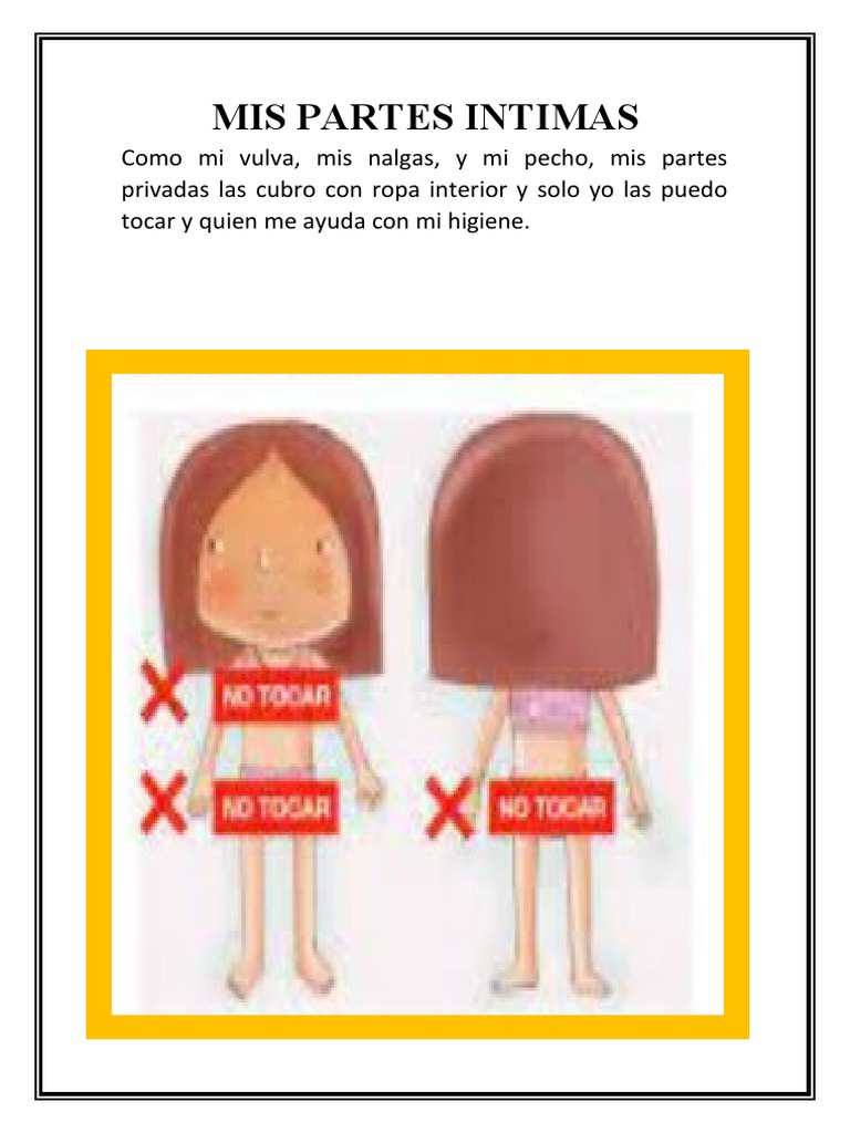 Mis partes íntimas y su protección | PDF
