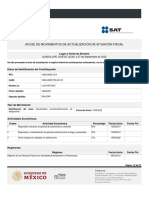 IdcGeneraAcuse Actualizacion de Actividadaes Antonio Vazquez 27-09-2022