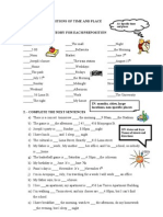Fund2 Prepositions at On in