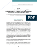 Consecuencias jurídicas de la susceptibilidad de afectación directa a pueblos indígenas en el SEIA chileno