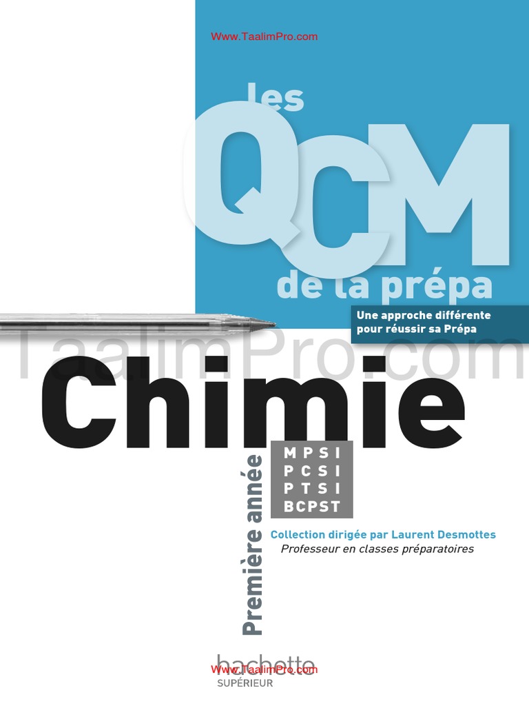 QCM en Chimie PDF Atomes Électron — free download