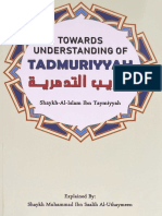 Towards-Understanding-of-Tadmuriyyah-Exp.-by-Sh.-al-‘Uthaymeen