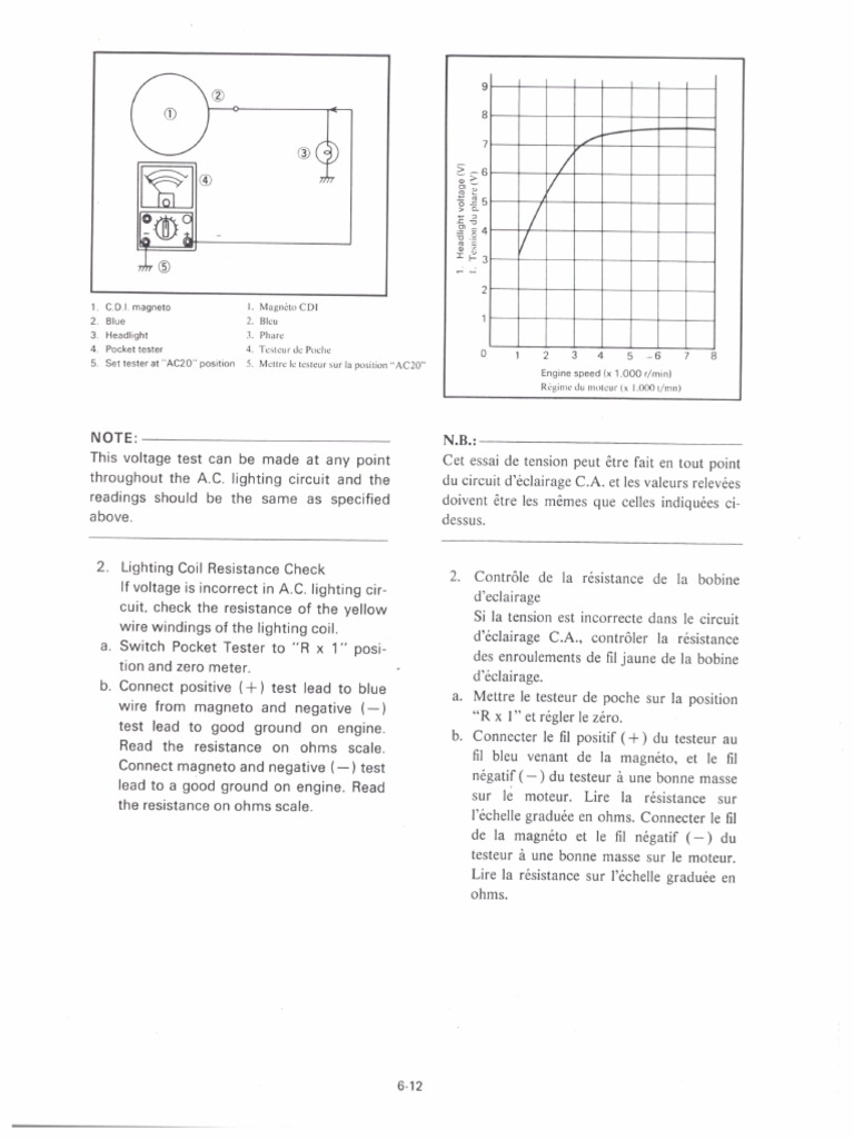 Yamaha QT50 Shop Manual Part 4 | PDF