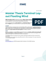 Analyze Floating Wind Terminal Layouts