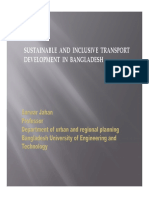 2.1 Sustainable and Inclusive Transport - BUET