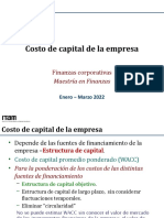 04 Costo de Capital 2022