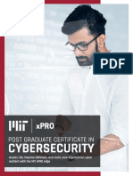 Brochure - MIT xPRO - Post Graduate Certificate in Cybersecurity - 21-10-21