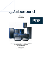 Turbosound SeriesUserManual