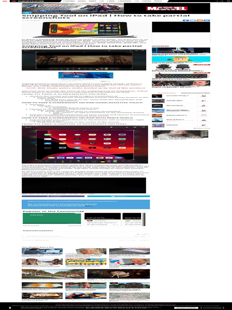 Screenshot Manual | PDF | Screenshot | Ios