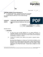 18293OA09-INPRO-C-CGE-0191 - Solicitud de Orden de Cambio Por Retiro de Materiales de Propiedad de CGE