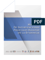 Manual de Intervenciones Policiales Basadas en La Evidencia.