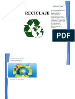 Triptico - Reciclaje
