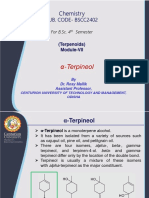 Lecture Structure Of-A Terpineol