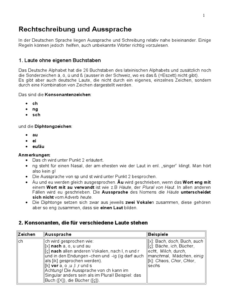 Rechtschreibung | PDF