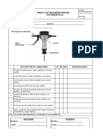 FR-MK-SSOMA-062 Check List de Inspección Del Rotomartillo