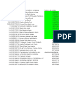 Registro asistencia capacitación