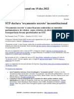 Pressclipping Semanal em 19.dez.2022