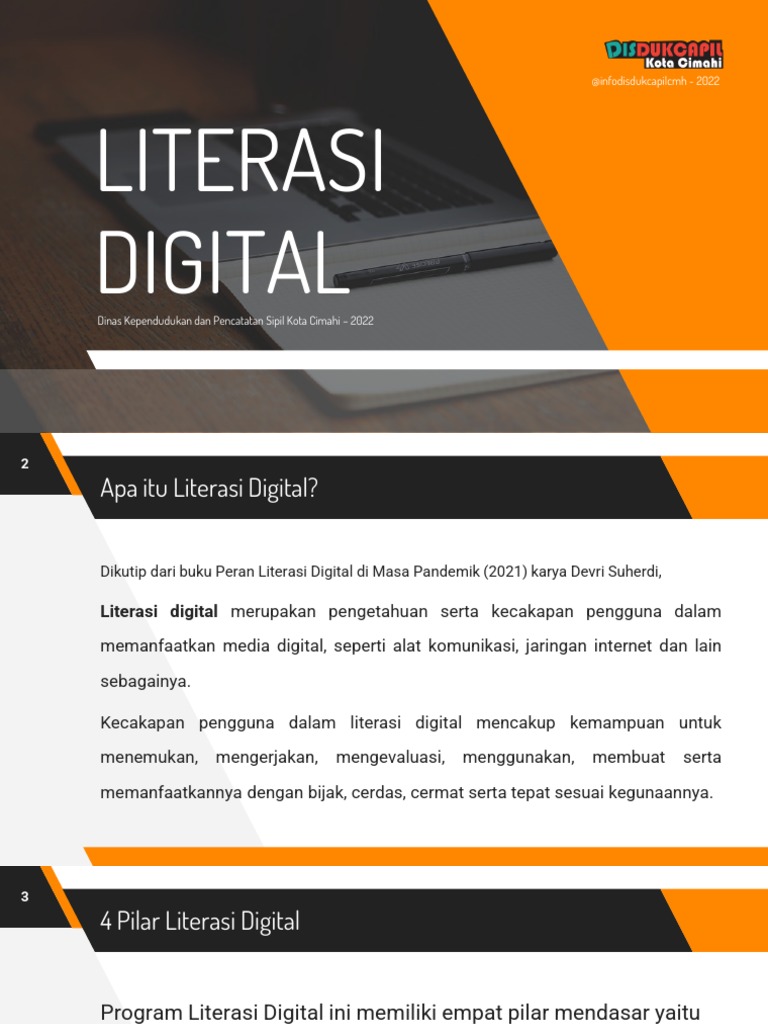 Pilar Utama Literasi Digital 2022 | PDF | Karier & Perkembangan | Komputer