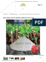 Auxin Alpha NAA Ấn độ 99% (Chất kích thích ra rễ) 1