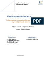 Réacteurs Rapport