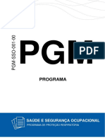 PGM - SSO - .001 00 Programa de Proteção Respiratória PPR