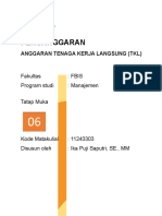 ANGGARAN TKL