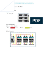 INSTALACIÓN ELECTRICA DOMESTICA Fidelia
