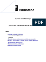 Biblioteca UP Recursos Investigación Psicología