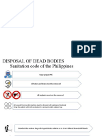 MONKEYPOX PH GUIDELINES - Disposal of Dead Bodies