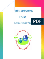 My First Sudoku Book - Freebie
