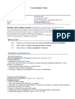 Curriculum Vitae Alcirio