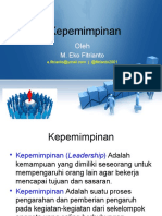 Kepemimpinan: M. Eko Fitrianto