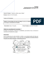 NT1 Actividades Motricidad Fina.