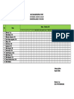 Daftar Hadir Guru SMP Negeri 2 Gedung Aji Baru