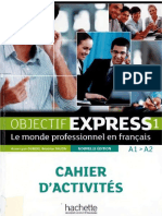 Objectif Express A1-A2 Cahier