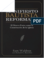 Sam Waldron - Un Manifiesto Bautista Reformado.pdf · versión 1