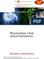 INTRODUÇÃO - Biossegurança e Boas Práticas Laboratoriais CSI - 2022