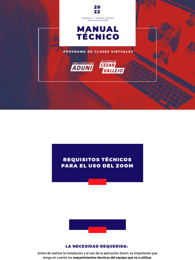 Manual Tecnico Zoom | PDF | Microsoft Windows | Windows 10