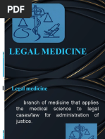 Legal Medicine