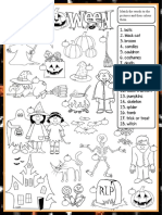 Halloween Matching Classroom Posters Fun Activities Games 59808