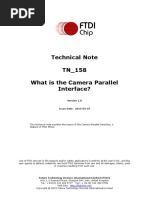 TN 158 What Is The Camera Parallel Interface