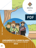 Lineamientos Curriculares - Educación de Personas Jóvenes y Adultas (2023)