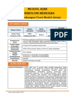 Modul Ajar - Perkembangan Model Atom