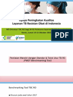 Paparan Benchmarking Tools Peningkatan Kualitas TB RO - Dr. Yani Jane
