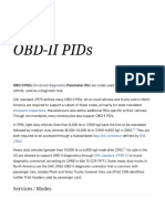 OBD-II PIDs: Diagnostic Codes for Vehicle Checkups