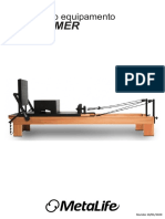 Reformer Metalife manual de instalação e uso