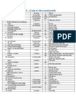 Vocabulary Unit 3